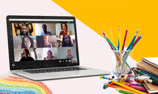 Educação com Arte a distância